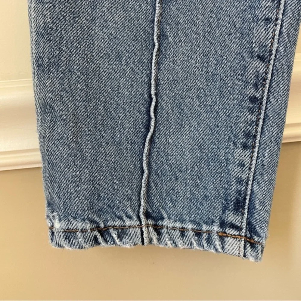 Zara Denim High Rise Mom Jeans